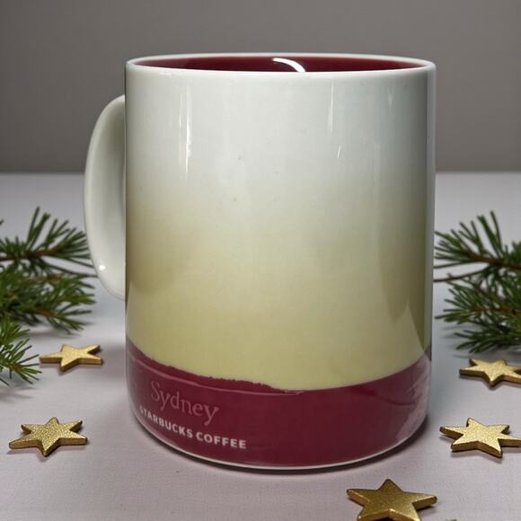 Starbucks Sydney Australia Global Icon Mug 2013 16oz Rare EUC - Picture 4 of 7